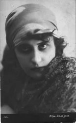 Vera Chołodnaya, rosyjska aktorka kina niemego, 1916