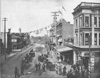Wiktoria, Kolumbia Brytyjska, Kanada, ok. 1900.