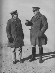 Zwycięzcy Pustyni Zachodniej na konferencji, 1941 r