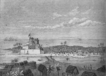 Widok Elminy, ok. 1880 r.
