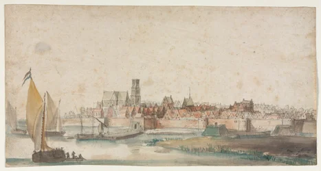 Widok św. Geertruidenberga, XVII wiek.