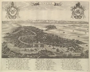 Widok Wenecji, połowa XVII wieku.