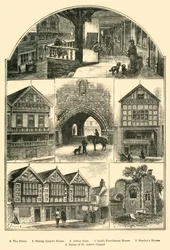 Widoki w Chester, 1898.