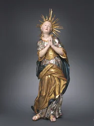 Dziewica Maryja jako dziecko, 1750-1775.