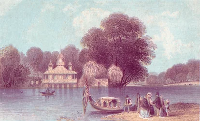 Virginia Water, XIX wiek.