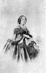Virginie Dejazet, francuska aktorka, c1845-1875