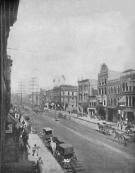 Washington Avenue, Minneapolis, Minnesota, ok. 1897.