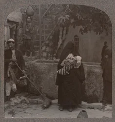 Cóż, Peters huse, Jaffa, c1900