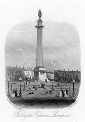 Kolumna Wellingtona, Liverpool, 1864