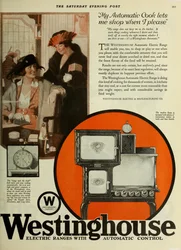 Westinghouse Electric Company, reklama z The Saturday Evening Post, ok. 1920-1925.