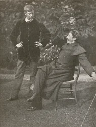Whistler i Menpes, ok. 1885, 1904.