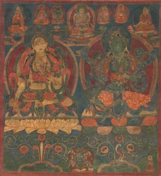 Biała Tara i Zielona Tara, 1450-1500.