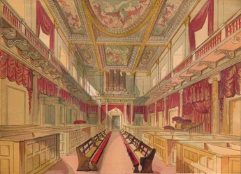 Kaplica Whitehall, c1845, 1864