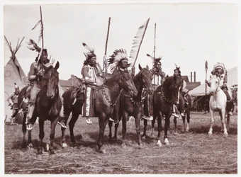 Pokaz Dzikiego Zachodu, ok. 1905