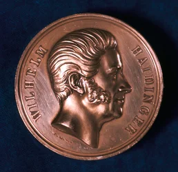 Wilhelm Haidinger, austriacki mineralog, geolog i fizyk, c1871