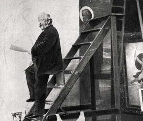William-Adolphe Bouguereau, francuski artysta, 1900