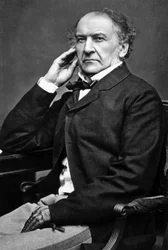 William Ewart Gladstone, brytyjski liberalny mąż stanu, XIX wiek