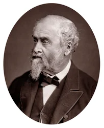 William Harrison Ainsworth 1805-1882, angielski powieściopisarz historyczny, 1881