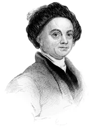William Hogarth, XVIII-wieczny angielski malarz, grafik, satyryk i rysownik, ok. 1850