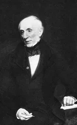 William Wordsworth, angielski poeta romantyczny, ok. 1850.