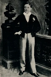 Winston Churchill w Harrow, c1887, 1945.