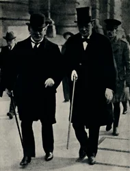 Z Davidem Lloydem Georgem, 1917, 1945.