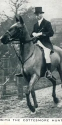 Z polowaniem na Cottesmore, c1927 1937