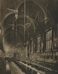 W The Magnificent Hall of Lincolns Inn, c1935.