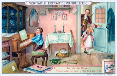Wolfgang Amadeusz Mozart w 1759 1906