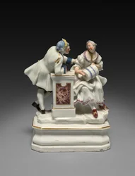 Kobieta i mężczyzna, ok. 1750.