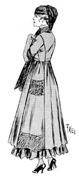 Chusta damska z krepą konopną i jedwabnym welonem, 1915