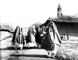 Kobiety, Nam San, Korea, 1900