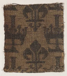 Adamaszek wełniany, 1600-1700.