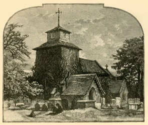 Kościół Wooton, 1898.