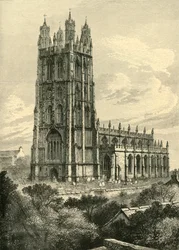 Kościół Wrexham, 1898.