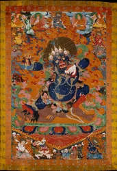 Yamantaka, Niszczyciel Boga Śmierci, początek XVIII wieku.