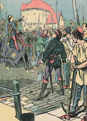 Młody król Ryszard tłumi bunt, ok. 1907 r.