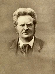 Bjornstjerne Martinius Bjornson (1832-1910) (bw zdjęcie)