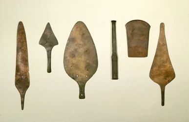 Narzędzia miedziane, Harappa, 2300-1750 pne