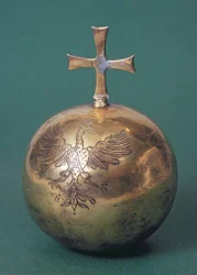 Jabłko królewskie królowej Anny Jagiellonki, zamówione przez królową Annę jako część jej insygniów koronacyjnych, ok. 1572