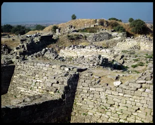 Wzgórze Hissarlik, miejsce starożytnego miasta Troi, 3000-1100 p.n.e.