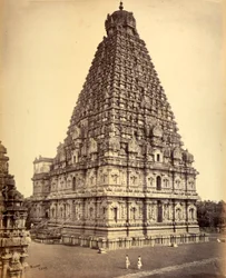 Duża pagoda w Indiach
