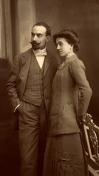 Alfredo Trombetta i jego żona