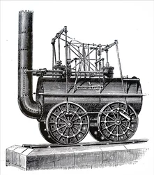 Lokomotywa silnikowa, którą zbudował George Stephenson