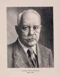 Arnold Sommerfeld, niemiecki fizyk, ok. 1930