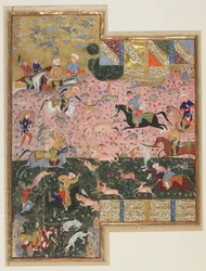 Bahram Gur polowanie