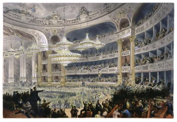 Bal w Paryżu, ok. 1870 r. (litografia)