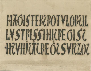 Barton pod Needwood Church - inskrypcje: faksymile atramentu i [?XVIII w.]