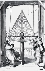 Sekstant mosiężny, ok. 1658-1673