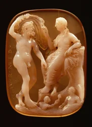 Kamea Neptuna i Amfitryty (onyks)